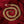 Load image into Gallery viewer, Gold chain necklace with intricate interwoven links, elegantly displayed on rich red satin fabric.
