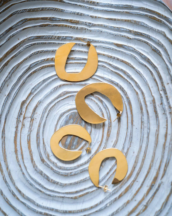 Zalika earrings medium - Handmade in Kenya - UMUTONI